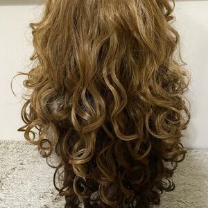 Curly Brown Hair Wig